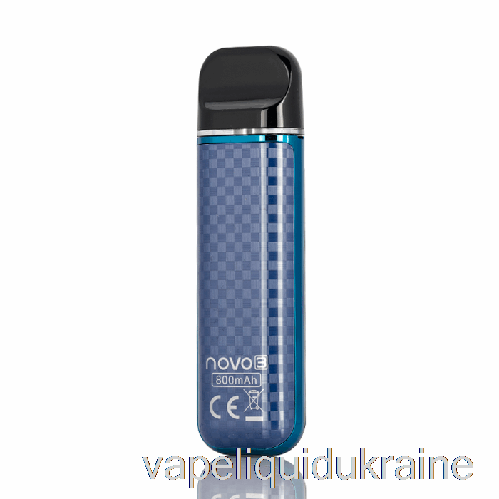 Vape Liquid Ukraine SMOK NOVO 3 25W Pod System Blue Carbon Fiber